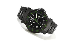Renato T-Rex Diver GMT 2 Time Zone Limited Production 100pcs Black/Green Markers
