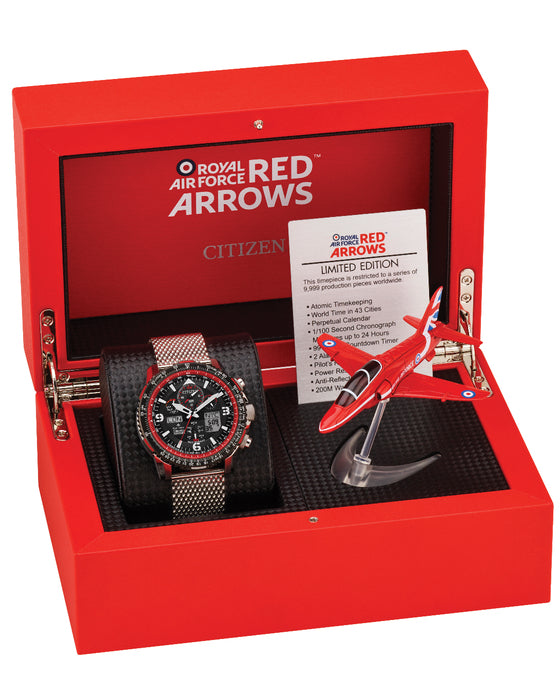 Citizen Eco-Drive 46MM Limited Edition Promaster Skyhawk A-T World Timer - Red Arrows