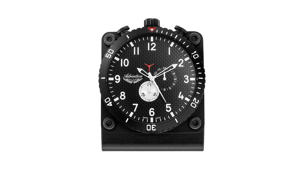 Adriatica Swiss Made Aviation Dash Board Watch Chronograph