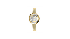 Adriatica Limited Edition Ladies Swiss Made Timepiece - Gold Tone Silver Dial Swarovski Crystals