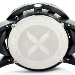 XOSkeleton Swiss Barracuda Limited Edition 22pcs Black IP Smoke Dial